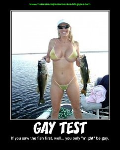 Click image for larger version

Name:	gay_test_babes_bikinis_fish_fishing_largemouth_bass_boats_funny_hot_stupid_motivational_posters.jpg
Views:	780
Size:	86.6 KB
ID:	6760