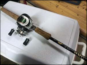 Click image for larger version

Name:	KVD reel on Fenwick HMG2.jpg
Views:	490
Size:	518.5 KB
ID:	7507