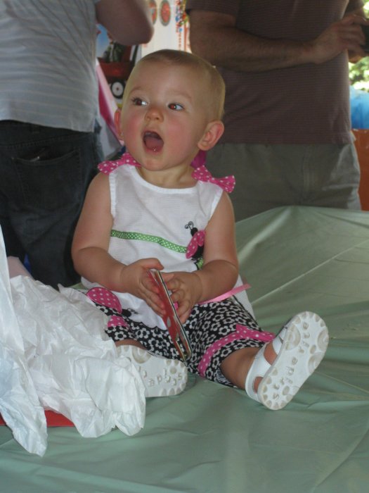 Opening presents is so much fun