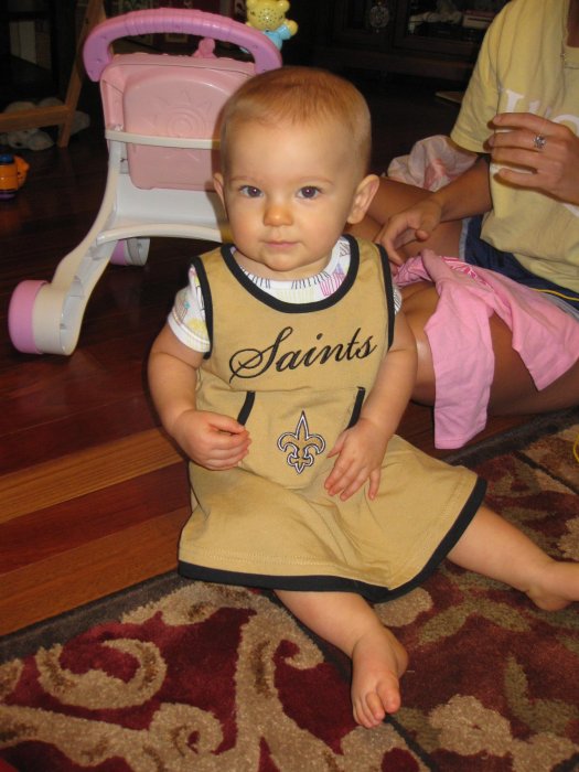 Saints cheerleader outfit
