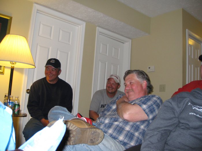 Mark (woody), Kevin, Jeff (Kingfish), and part of Britney.