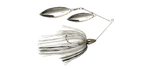 War Eagle Nickel Double Willow Spinnerbaits.