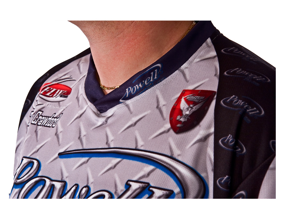 Photos of Animal Paintball's Sublimated Angler Jerseys