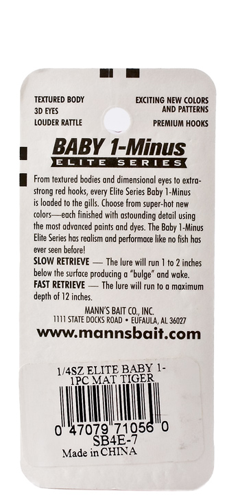 Baby 1-Minus Elite Series 10