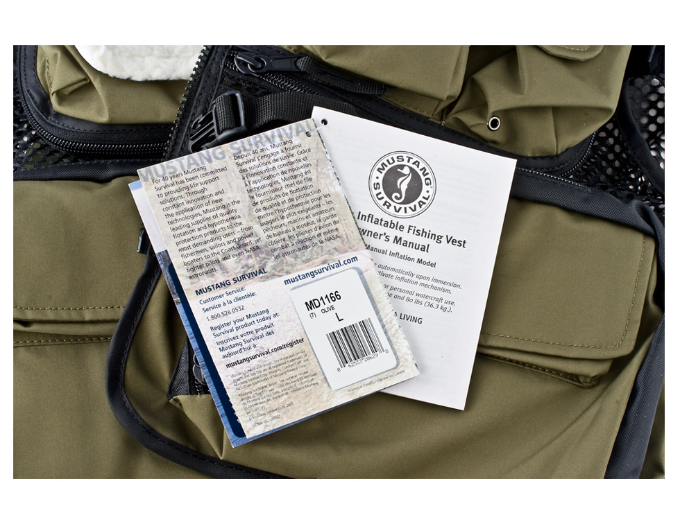 F3 Inflatable Fishing Vest 17