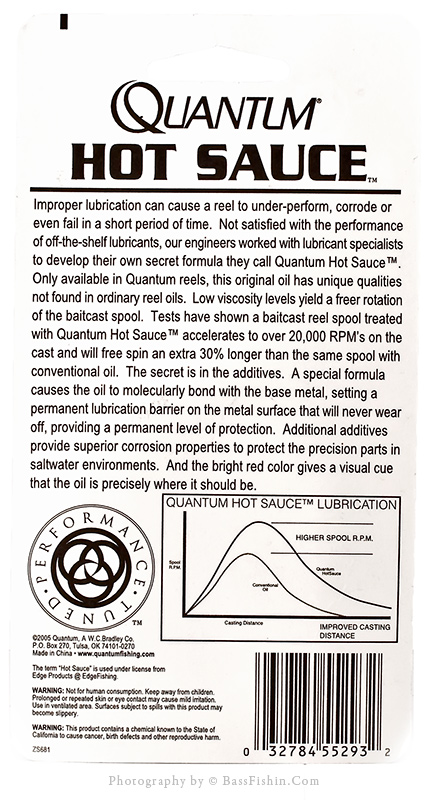 Quantum Hot Sauce Reel Grease by Quantum at Fleet Farm