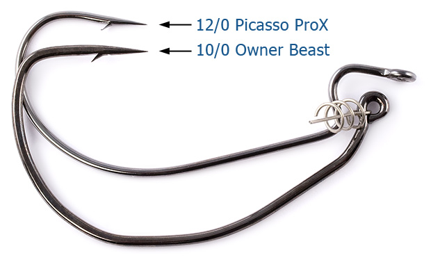 Owner Beast vs Picasso ProX Hook