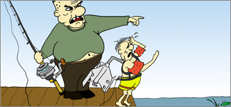 Caption It! Fishing Cartoon Contest