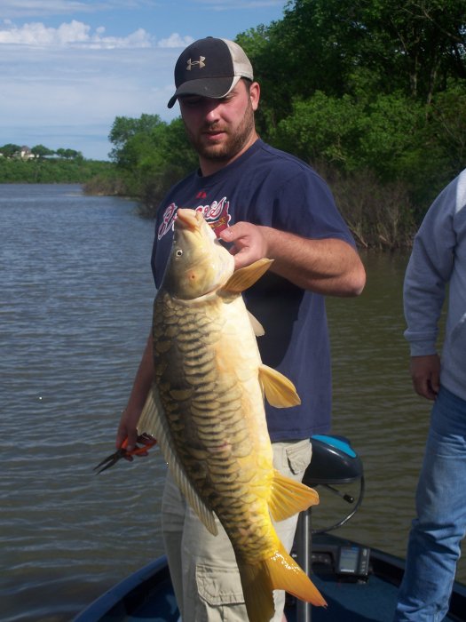 snagged him with a rattle trap